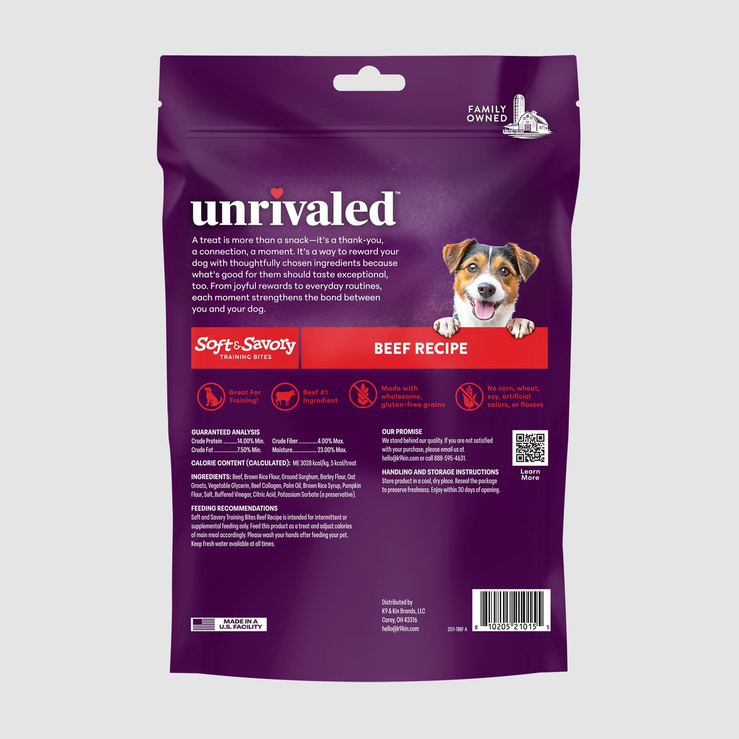 Soft & Savory Training Bites - Beef Recipe