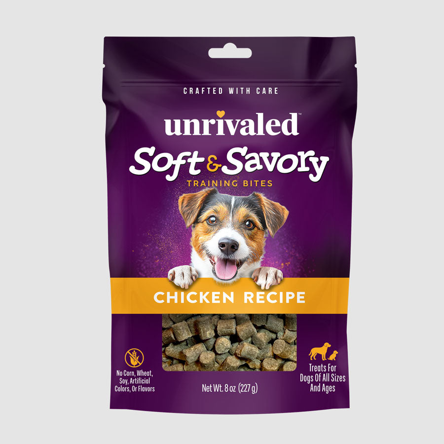 Soft & Savory Training Bites - Chicken Recipe