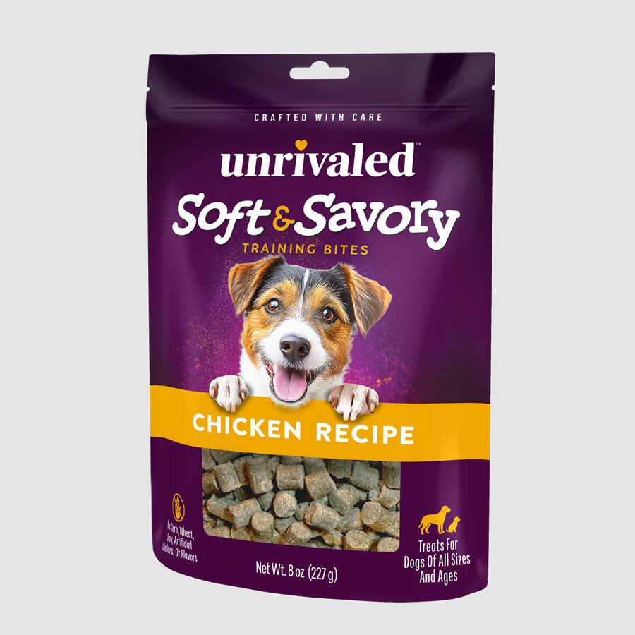 Soft & Savory Training Bites - Chicken Recipe